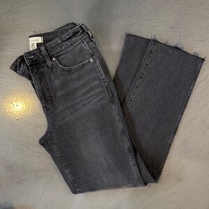 Madewell Women's Ankle & Cropped Jeans in Dark Gray